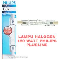 Gambar LAMPU HALOGEN PHILIPS PLUSLINE 150 WATT dari SS.LAMPU.DEKOR Kota Surabaya 1 Tokopedia