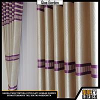 Gambar Gorden Hordeng Jendela Pintu Blackout Import Motif Garis Modern Style dari Qios Gorden Kab. Bandung 2 Tokopedia