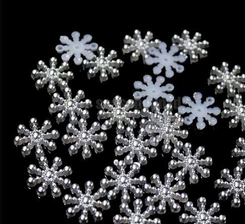 Gambar Snowflake Beads FlatBack (100pcs) dari JPL CRAFT STORE Kota Administrasi Jakarta Timur Tokopedia