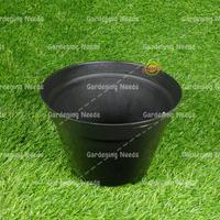 Gambar Pot Plastik Hitam GL 24 cm GLOBAL LION Bahan Berkualitas Tebal dari Gardening Needs Kota Depok 1 Tokopedia