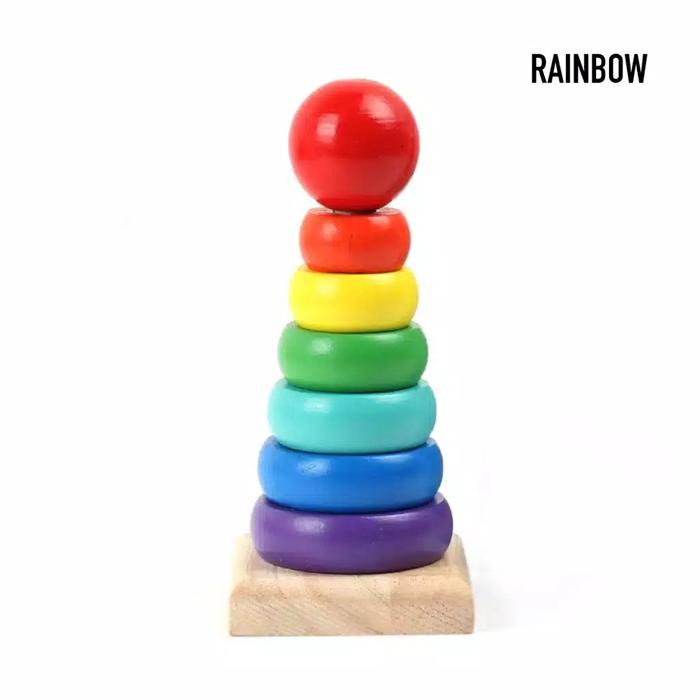 Gambar Rainbow Tower Pb 149 Menara Donat-Menara Pelangi dari ulielshop Kota Depok Tokopedia