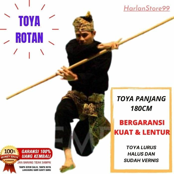 Gambar TONGKAT TOYA ROTAN - KAYU ROTAN - TONGKAT SILAT - TOYA BELADIRI -TOYA dari Juragan Toya Cirebon Kab. Cirebon Tokopedia