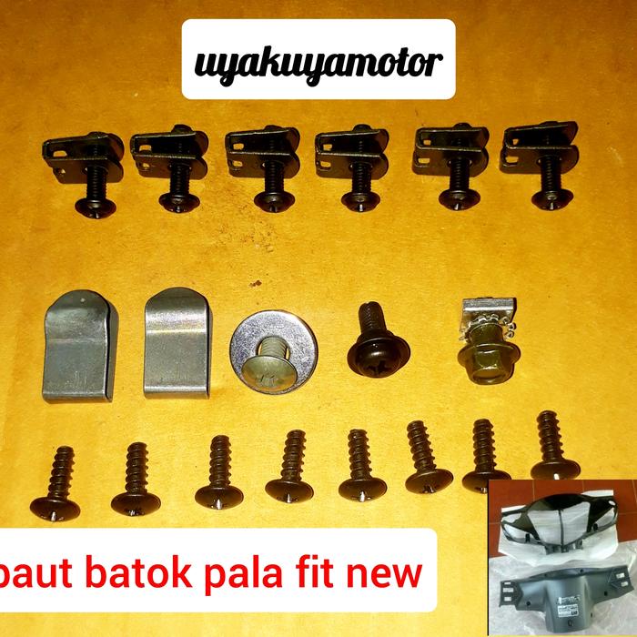 Gambar baut batok pala supra fit new dari UYAKUYAMOTOR Kab. Bogor Tokopedia