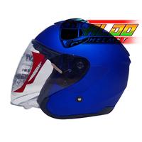 Gambar KYT KYOTO SOLID BLUE DOFF ORIGINAL HELM SNI TERMURAH dari aldohelm2 Kota Bekasi 3 Tokopedia