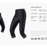 Gambar Celana Padding 3 per 4 SANTIC Men Padded Half Quarter Short Coolmax dari TAP BIKE Kab. Banyumas 3 Tokopedia