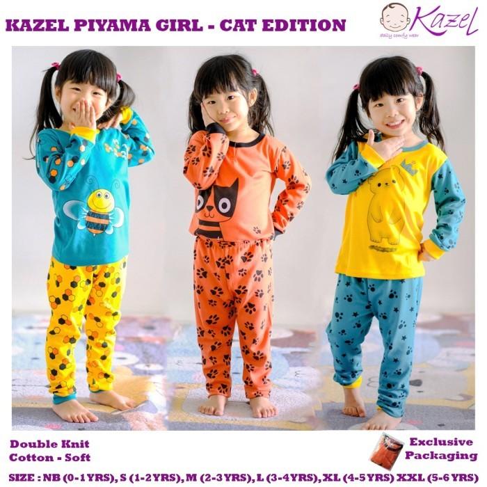 Gambar Kazel Piyama Cat Edition (0-5 Tahun) SIZE NB-XXL dari babycuteonlineshop Kota Administrasi Jakarta Utara Tokopedia