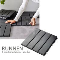 Gambar (Satuan) Dek lantai luar ruang abu-abu tua 1 Buah / decking flooring dari salam47 Kota Administrasi Jakarta Selatan 1 Tokopedia