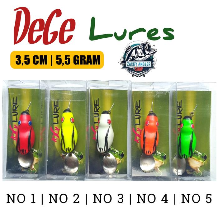 Gambar Soft Frog Killer Umpan Casting 5,5 Gram 3,5 Cm dari Zacky Angler Shop Kab. Tangerang Tokopedia