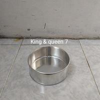 Gambar Loyang bolu bulat 20 cm tinggi 8 cm dari King & Queen 7 Kota Bandung 1 Tokopedia