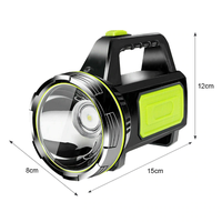 Gambar Xenon LED Senter Super Terang USB Rechargeable Camping Lantera 13500 L dari Lucky Gallary Kota Surabaya 5 Tokopedia