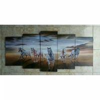 Gambar LUKISAN TANGAN MOTIF ALAM HIASAN DINDING MINIMALIS UKURAN BESAR dari Devata Store Official Kab. Gianyar 2 Tokopedia