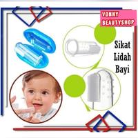 Gambar Sikat gigi lidah bayi anak silikon baby finger tooth tongue brush dari DAVO Grosir Kab. Bogor 2 Tokopedia