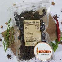 Gambar 500 GRAM ROSELA ROSELA UNGU HITAM PURPLE ROSELLE HIBISCUS SABDARIFFA dari HERBADREAM Kab. Karanganyar 1 Tokopedia