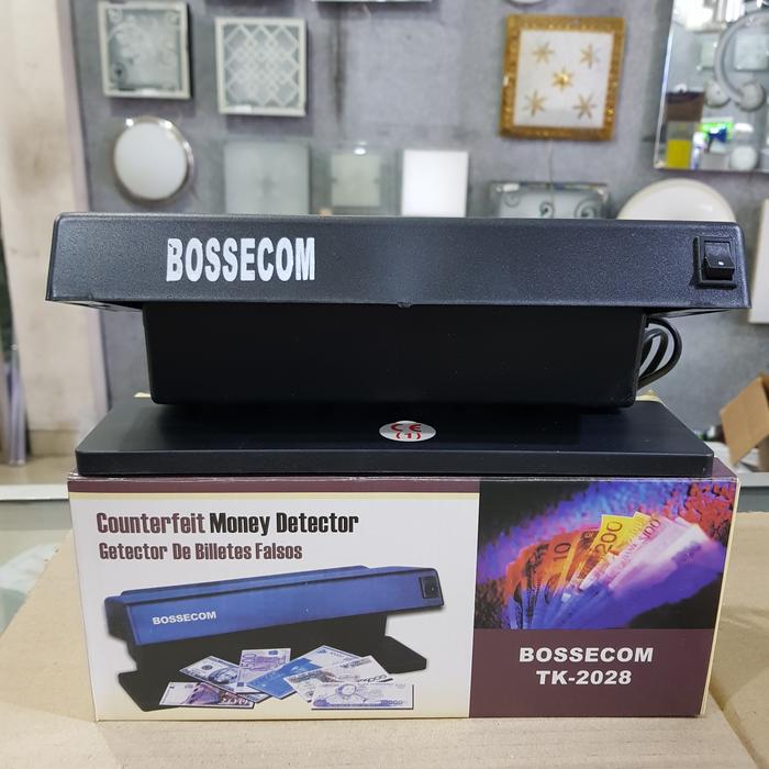 Gambar ALAT DETEKSI UANG PALSU / MONEY DETECTOR BOSSECOM TK-2028 dari golden100olshop Kota Bandung Tokopedia