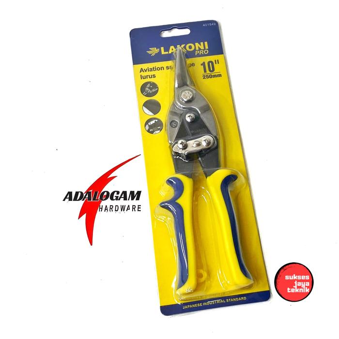 Gambar Lakoni Pro Gunting Seng Serbaguna - Tin Snip Holo Baja Ringan dari sukses jaya teknik hardware Kab. Bandung Tokopedia