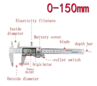 Gambar Zigmat / Jangka Sorong Digital / ruler/ Penggaris digital portabel OEM dari kawanSBY Kota Tangerang 4 Tokopedia