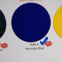 Gambar Samurai Y688* Movistar Blue Yamaha 400cc / Pylox / Cat Semprot dari WijayaKarya-1 Kab. Tangerang 2 Tokopedia