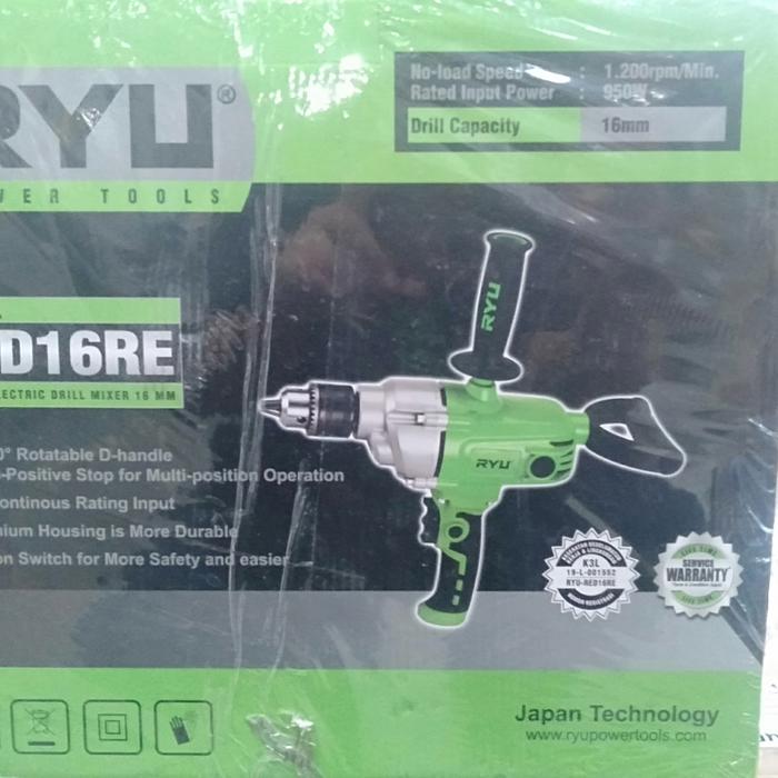Gambar bor mixer ryu red 16 re pengaduk dari Default Store-650 Jakarta Utara Tokopedia