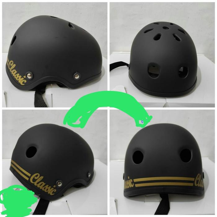 Gambar HELM SEPEDA ANAK POLOS MEREK CLASSIC 2020 dari HXL Motor Sports Kota Administrasi Jakarta Barat Tokopedia