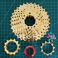Gambar Sprocket Gold Sproket ZTTO 8 Speed 11-32T 11T - 32T Emas Gold dari LapakAndry Kota Bandung 2 Tokopedia