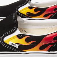 Gambar VANS CLASSIC SLIP-ON FLAME BLACK TRUE WHITE dari FORKICKZ STORE Kota Administrasi Jakarta Selatan 2 Tokopedia