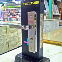 Gambar Handle Pintu Medium SET DIONS SHP 82 03 CHR SN dari toko kunci alifa Kota Tangerang Selatan 2 Tokopedia