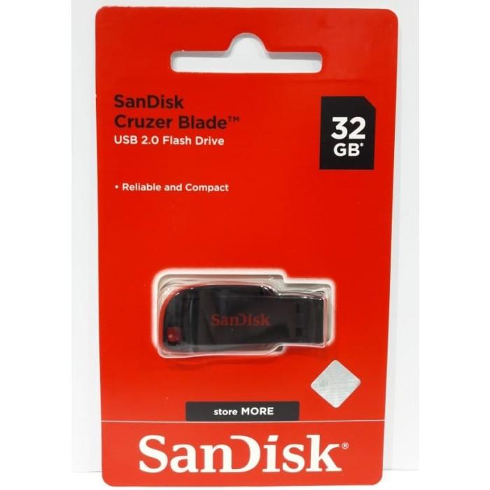 Gambar FLASHDISK SANDISK CRUZER BLADE 8/16/32/64 GB USB 2.0 dari UD. Datacom Kota Balikpapan 5 Tokopedia