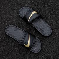 Gambar ( SALE ) SANDAL PRIA SPORT NIKE BENASSI BLACK dari RandBstuff Kota Madiun 5 Tokopedia