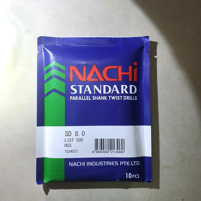 Gambar MATA BOR BESI NACHI 2 MM ASLI / MATABOR 2MM ORIGINAL dari worthtoshop Kota Bogor Tokopedia