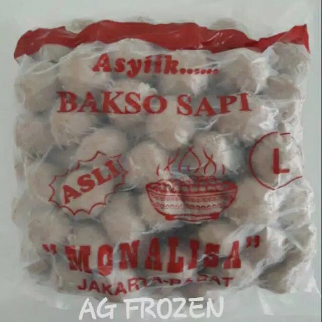 Gambar Baso Monalisa ecer (L/UL) isi50 pcs - L dari AG FROZEN FOOD Kota Administrasi Jakarta Barat Tokopedia