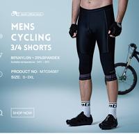 Gambar Celana Padding 3 per 4 SANTIC Men Padded Half Quarter Short Coolmax dari TAP BIKE Kab. Banyumas 1 Tokopedia