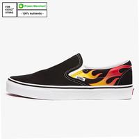 Gambar VANS CLASSIC SLIP-ON FLAME BLACK TRUE WHITE dari FORKICKZ STORE Kota Administrasi Jakarta Selatan 1 Tokopedia