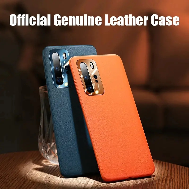 VEGAN LEATHER CASE CASING HUAWEI P40 P40 PRO P40 PRO PLUS