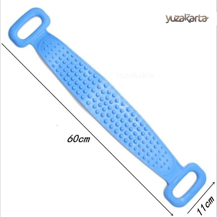 Gambar Alat Bantu Mandi Sikat Gosok Punggung Silicone Back Bath Brush dari YUZAKARTA Kota Bandung Tokopedia