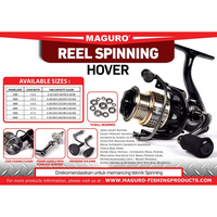 Gambar REEL MAGURO POWER HANDLE HOVER SUPER TANGGUH IMPORT JAPAN QUALITY dari Bandar Pancing Online Kota Tangerang 3 Tokopedia