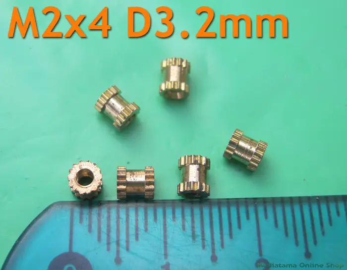 Gambar Mur/Brass/Kuningan/Knurl/Insert Nut Laptop Notebook Netbook dari Mediatama Online Shop Kab. Sumedang 4 Tokopedia