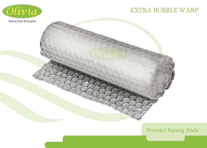 Gambar EXTRA BUBBLE WRAP (untuk menambah proteksi pada barang anda) dari Olivia Baking Store Kota Administrasi Jakarta Barat Tokopedia
