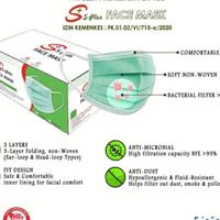 Gambar MASKER MEDIS 3 PLY S+ dari Raja Harga Grosir Kota Bandung 4 Tokopedia