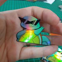 Gambar Sticker Hologram Anime - PSH66 - Pokemon - Squirtle dari Sticker AJa Kota Administrasi Jakarta Utara 1 Tokopedia