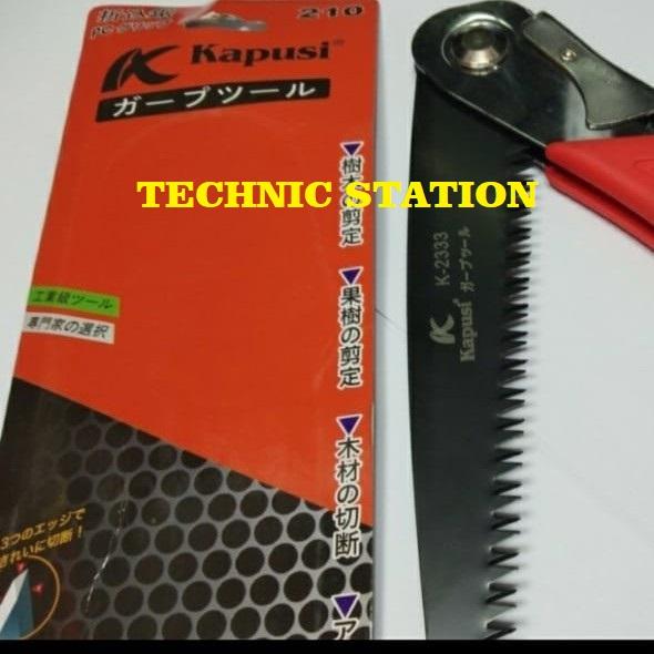 Gambar Kapusi Japan Gergaji folding waist saw gergaji lipat potong kayu dahan dari Technicstation Kota Administrasi Jakarta Pusat Tokopedia
