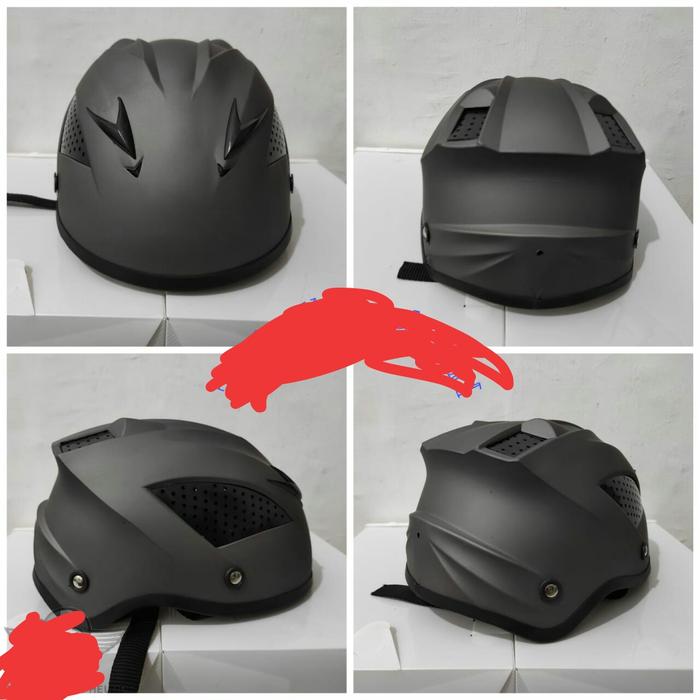 Gambar HELM ANAK SKATING /HELM SEPEDA POLOS MODEL SPORTY 2020 dari HXL Motor Sports Kota Administrasi Jakarta Barat Tokopedia