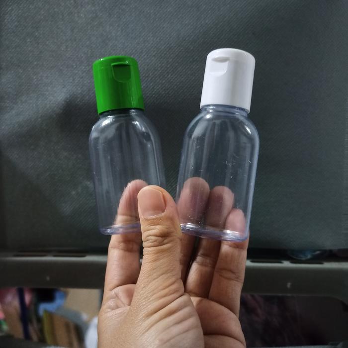 Gambar Botol PVC 30 ml Flip Top Botol Bening 30 ml Fliptop Botol flip top 30 dari Toko.Indri Kota Tangerang Tokopedia
