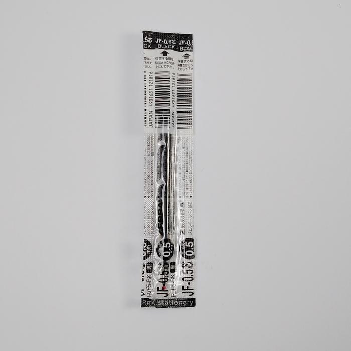 Gambar ZEBRA REFILL SARASA 0.5 BLACK RJF 5 - BK PULPEN GEL INK ROLLERBALL dari RnK Stationery Kab. Tangerang Tokopedia