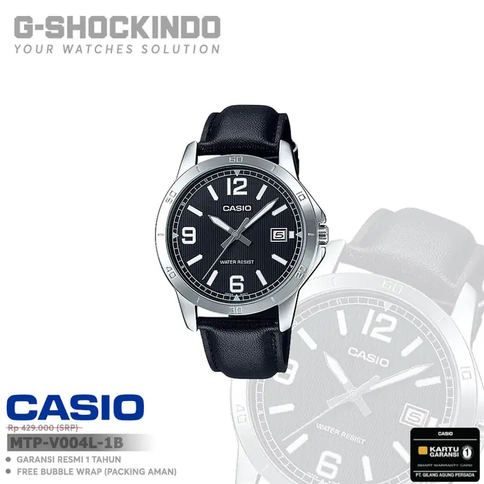 Gambar Casio MTP-V004L-1A / -1B / -1B2 / -2B / -3B / -7A Original dari G-Shock Indo Kota Tasikmalaya 3 Tokopedia