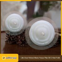 Gambar Lilin Ibadah Doa Rohani Yesus Maria Putih Pilar 2 Kati Double Dragon dari Toko Adhiraja Kota Administrasi Jakarta Utara 3 Tokopedia