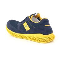 Gambar SEPATU SNEAKERS CASUAL PRIA ABU KUNING NAVY KZ13 dari D&amp;S story Kota Tangerang Selatan 2 Tokopedia