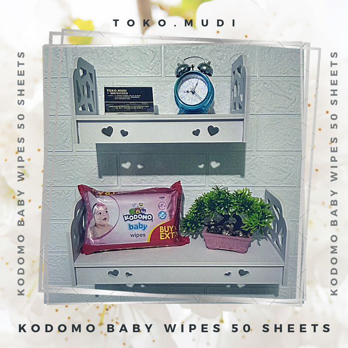 Gambar Kodomo Baby Wipes (tisu basah) 50's beli 1 gratis 1 dari TOKO MUDI Kota Semarang Tokopedia