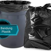 Gambar plastik sampah Cinta HD / trash bag UK 80x120 hitam / kantong sampah dari Bandung Plastik Kota Bandung 5 Tokopedia