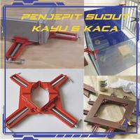 Gambar Corner Clamp Penjepit Sudut Frame Kaca Kayu Angle 90 Derajat dari Amerta Center Kota Bandung 1 Tokopedia