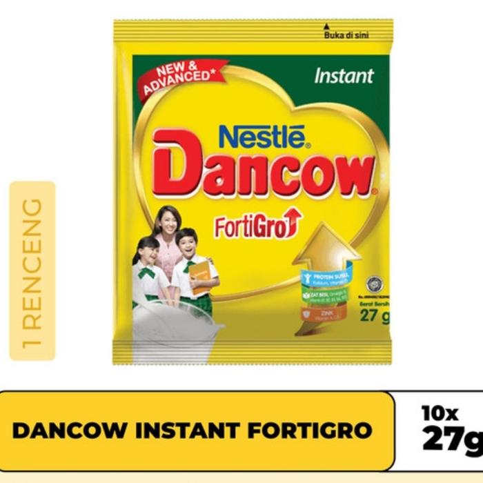 Gambar Dancow bubuk putih Renceng isi 10 Saset dari FRANS19 Online market Kota Administrasi Jakarta Utara Tokopedia